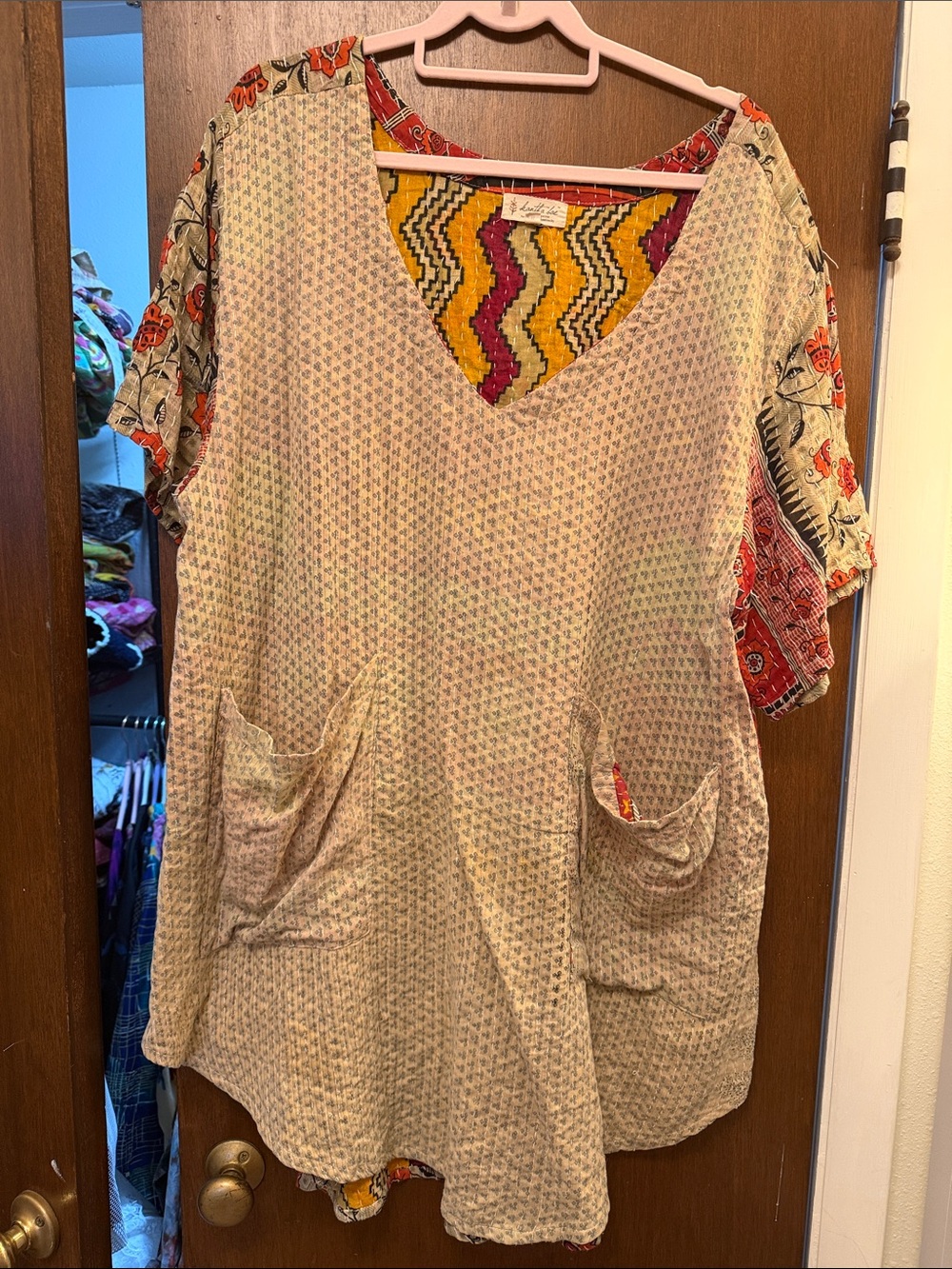 Kantha Bae Oversized Tunic